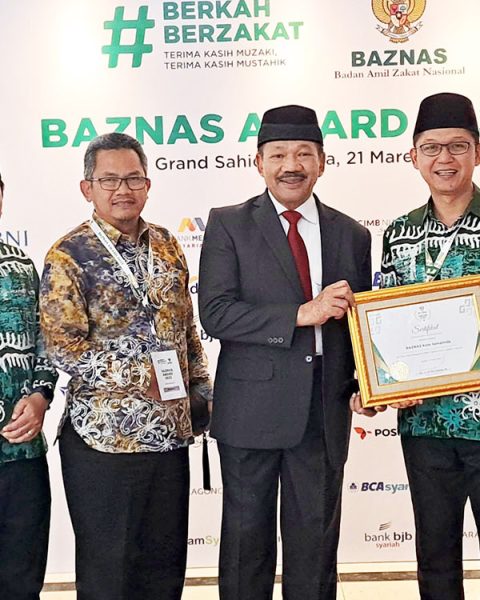 BAZNAS Samarinda Sabet Penghargaan Nasional