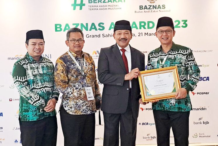 BAZNAS Samarinda Sabet Penghargaan Nasional