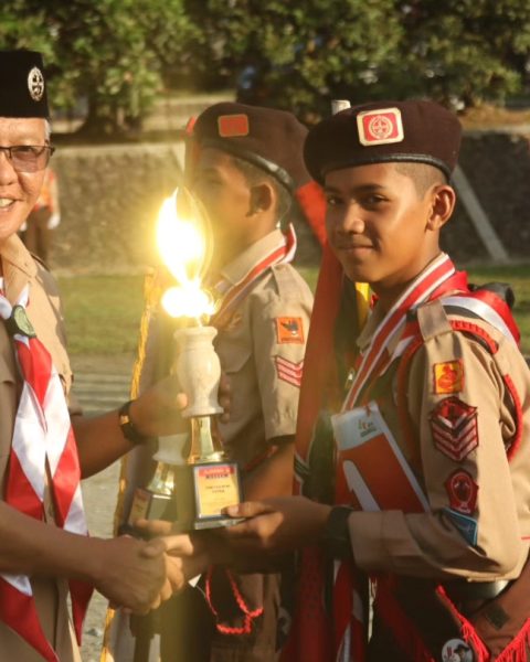 Samsun ucapkan Selamat, Balikpapan Juara Lomba Regu Pramuka Penggalang Tingkat IV 2023