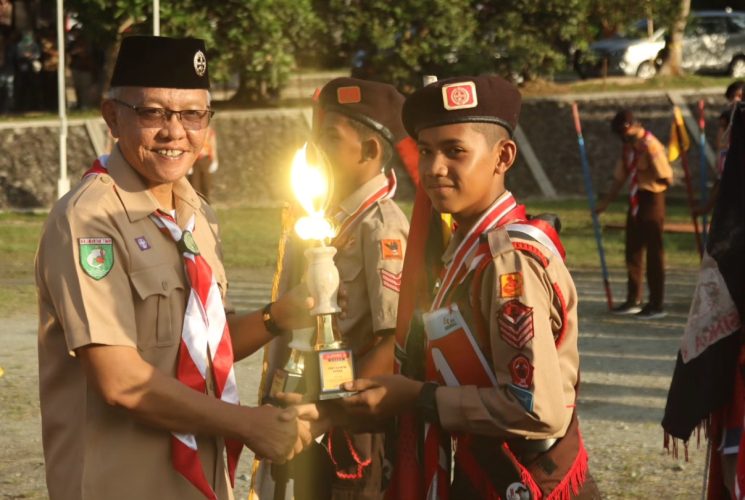 Samsun ucapkan Selamat, Balikpapan Juara Lomba Regu Pramuka Penggalang Tingkat IV 2023