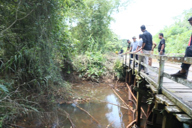 Luberan Sungai Amborawang Laut Rusak Lahan Pertanian? Samsun Segerakan Normalisasi