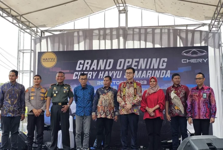 Warnai Dunia Otomotif Kaltim, Chery Buka Diler di Samarinda