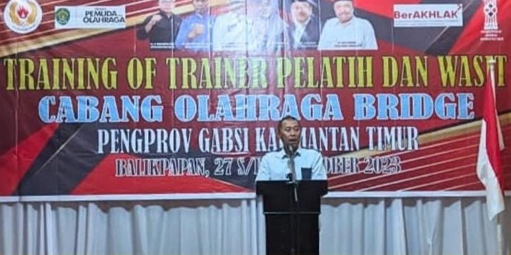 Dispora Kaltim Gelar ToT Cabor Bridge, Raih Emas Dimasa Datang