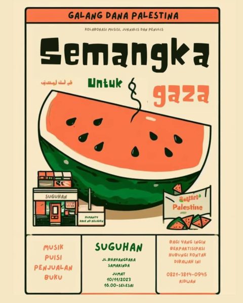 Semangka untuk Gaza, Galang Dana dan Solidaritas untuk Palestina