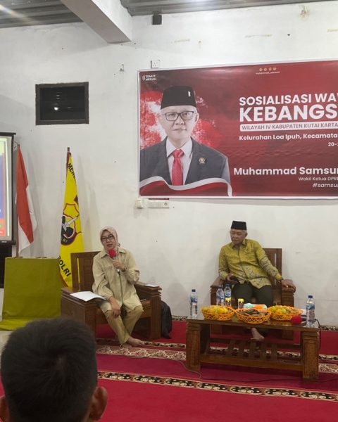 Perkuat Nasionalisme, Samsun Gelar Sosbang ke-6 bersama Senkom Mitra Polri Se-Kukar
