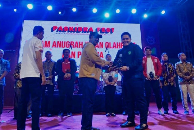 Bentuk Apresiasi Atlet, Dispora Kukar Malam Penganugerahan