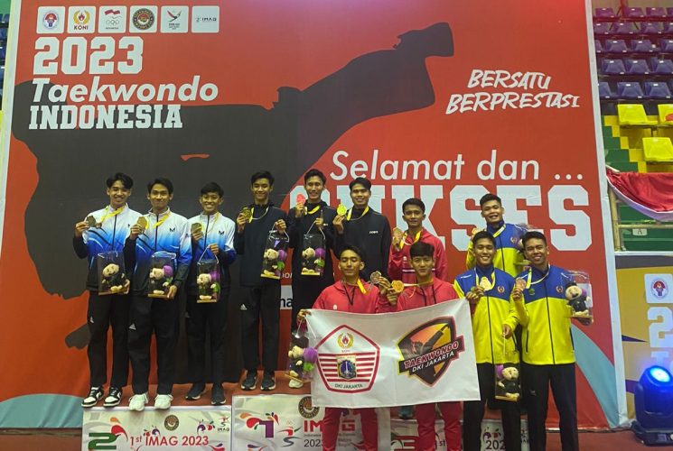 15 Atlet Taekwondo Lolos BK PON, Ketua TI Kaltim Tetap Puas Dapat 3 Perak dan 5 Perunggu