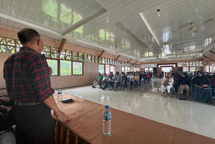 Atasi Degradasi Nasionalisme, Samsun Sosbang ke-12 di Desa Jantur Baru