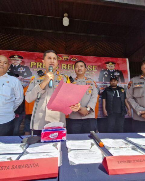 Polsek Sungai Pinang Bongkar Sindikat Pencurian Motor, Amankan 15 Motor dan 1 Mobil
