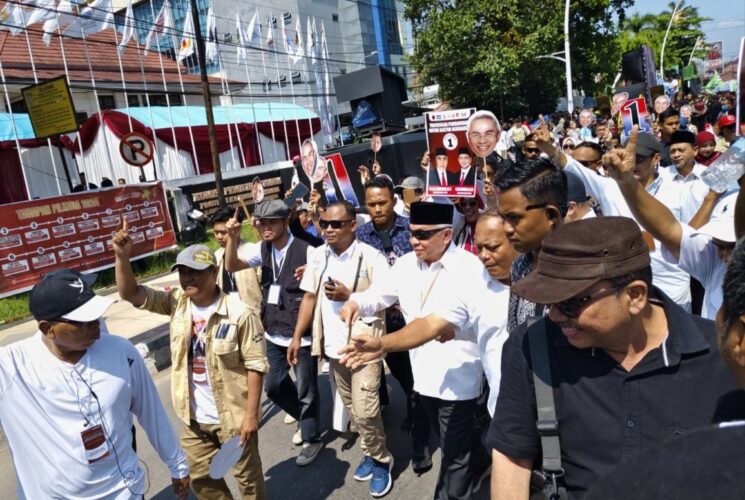 Resmi! Isran-Hadi Nomor 1, Rudy-Seno Nomor 2 di Pilgub Kaltim 2024