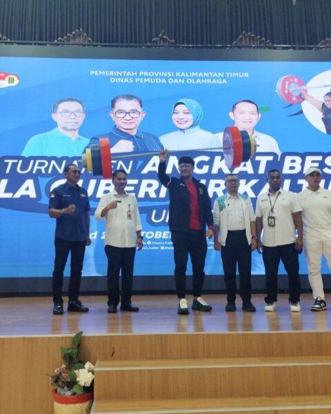 Piala Gubernur Kaltim 2024: 84 Atlet Berlaga di Turnamen Nasional Angkat Besi