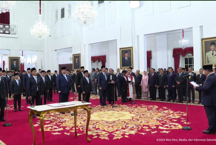 Kabinet Merah Putih Resmi Dilantik: Inilah Para Menteri Pilihan Prabowo