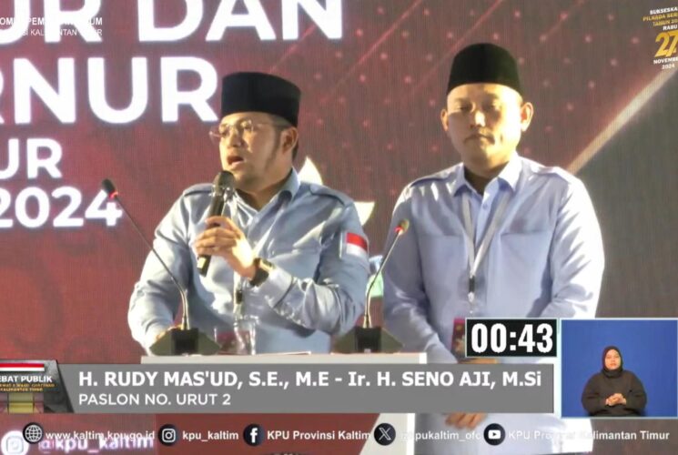 Debat Pilgub Kaltim 2024 – Dua Kandidat Tawarkan Solusi Berbeda untuk Kalimantan Timur