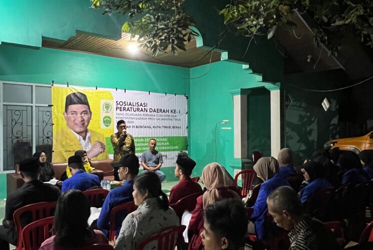 Apansyah Sosialisasikan Perda Pendidikan Pancasila di Berau