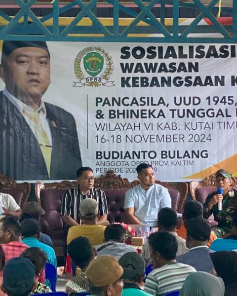 Budianto Bulang Gelar Sosialisasi Wawasan Kebangsaan di Desa Ngayau