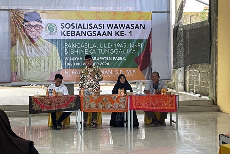 Fadly Imawan Sosialisasikan Wawasan Kebangsaan di Tanah Grogot