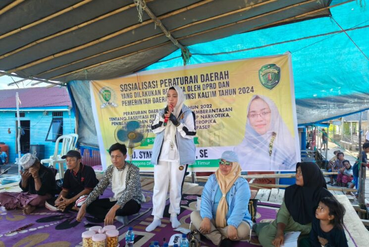 Hj. Syahariah Mas’ud Sosialisasikan Perda Pencegahan Penyalahgunaan Narkotika di Desa Selengot