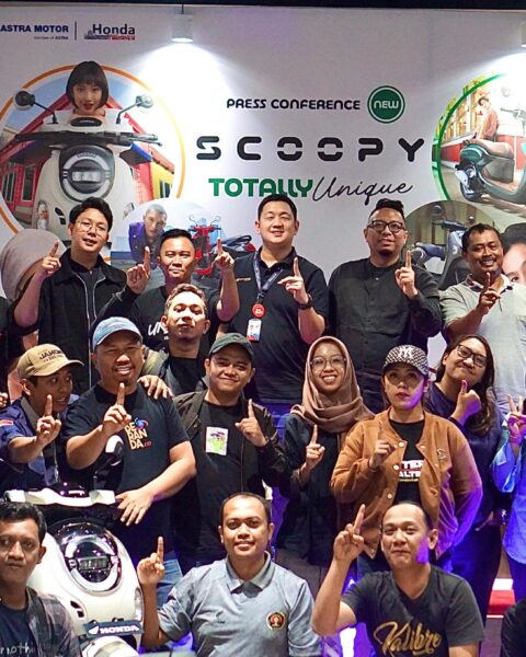 Gelar Press Conference, Skutik Unik New Honda Scoopy Sukses diperkenalkan Astra Motor Kaltim 2