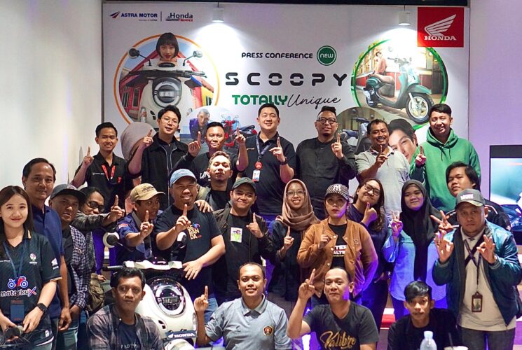 Gelar Press Conference, Skutik Unik New Honda Scoopy Sukses diperkenalkan Astra Motor Kaltim 2