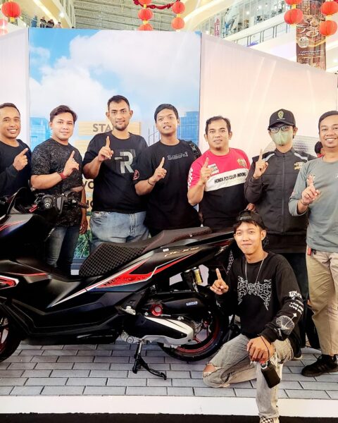 IMHS Turut Ramaikan Gelaran Regional Public Launching New Honda PCX 160