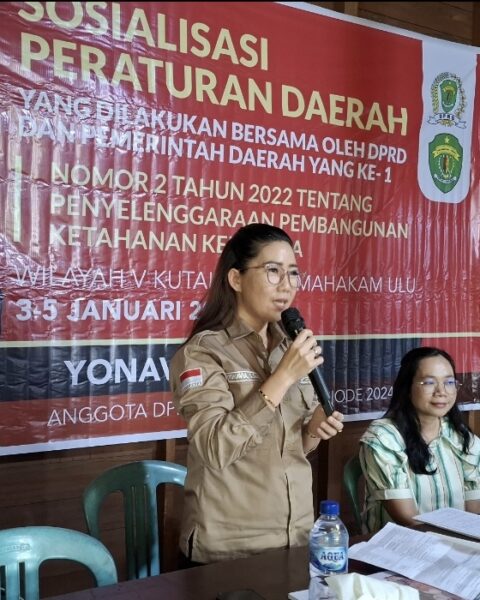 Anggota DPRD Kutai Barat Dorong Ketangguhan Keluarga di Kampung Lambing
