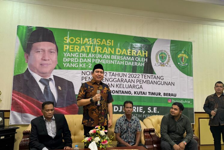 Husin Djufrie Dorong Implementasi Perda Ketahanan Keluarga di Berau