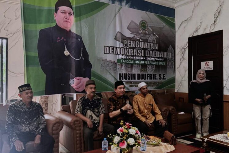 Hak Warga dalam Pemilu, Husin Djufrie Gelar Diskusi di Kampung Bumi Jaya