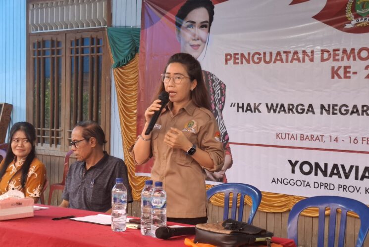 Penguatan Demokrasi di Kutai Barat, Yonavia Ajak Warga Aktif di Pemilu