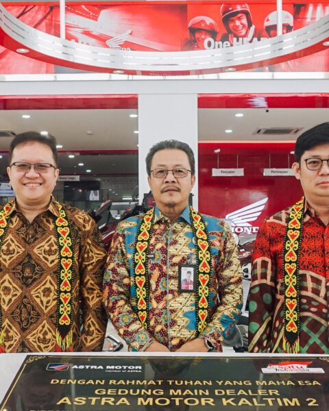 Perkuat Jaringan dan Layanan, Astra Motor Resmikan Gedung Main Dealer Baru di Kaltim