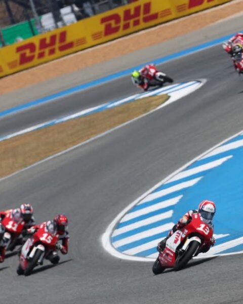 Sempat Pimpin Balapan, Pebalap Astra Honda Melaju Kencang di ATC Buriram