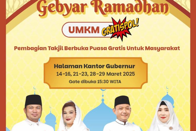 Pemprov Kaltim Dorong UKM Lokal Lewat Gebyar Takjil Ramadan