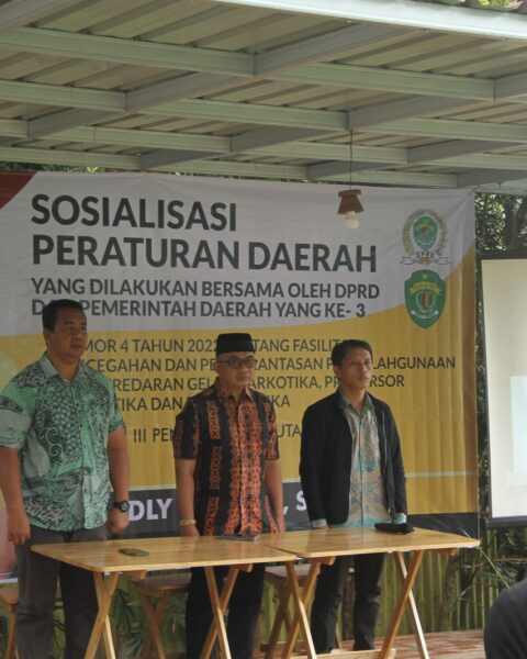 Fadly Imawan Bahas Perda Pencegahan Narkotika di Tanah Grogot