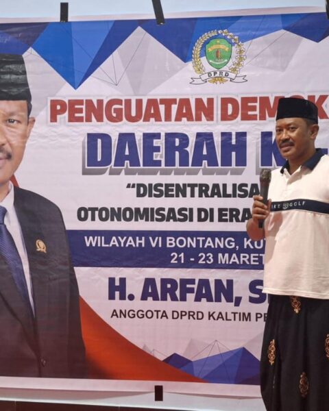 Arfan Gelar Diskusi Demokrasi di Bengalon, Soroti Desentralisasi dan Partisipasi Publik