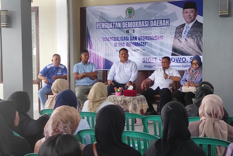 Sigit Wibowo Ajak Warga Perkuat Demokrasi Daerah