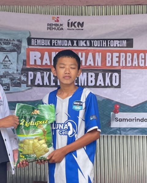 Rembuk Pemuda Kaltim Berbagi: Salurkan Bantuan Sembako di Tiga Wilayah