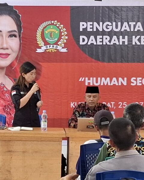 Bahas Human Security, Yonavia Temui Warga di Kubar