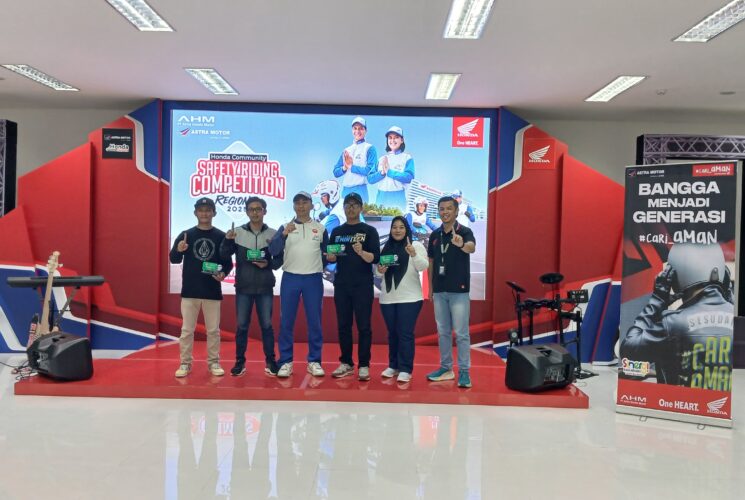 Kalibrasi Keterampilan Berkendara, Astra Motor Kaltim 2 Gelar Honda Community Kompetisi Safety Riding Regional 2025
