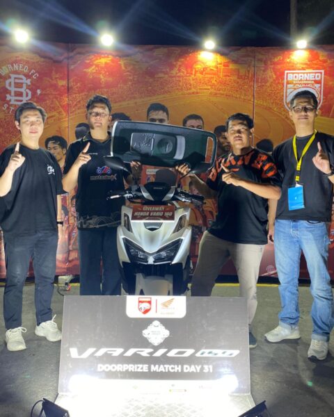 Astra Motor Kaltim 2 Dukung Borneo FC Lewat Hadiah Utama Honda Vario 160
