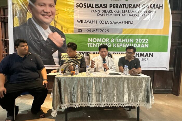 Pemuda Harus Bergerak! Muzib Sosialisasikan Perda Kepemudaan di Sungai Kunjang