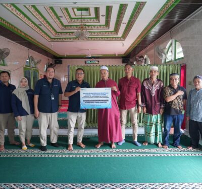 Pelindo Jasa Maritim Peduli, Bantu Renovasi Dua Masjid di Samarinda