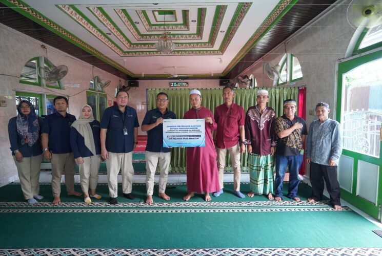 Pelindo Jasa Maritim Peduli, Bantu Renovasi Dua Masjid di Samarinda