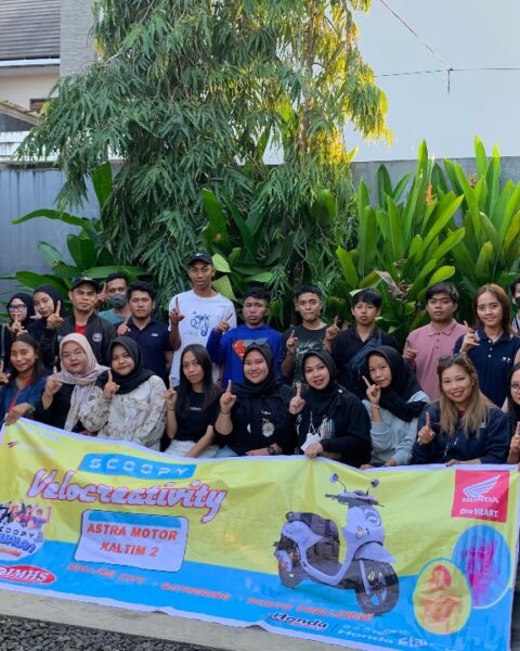 Astra Motor Kalimantan Timur 2 berbagi keseruan dalam Scoopy Velocreativity