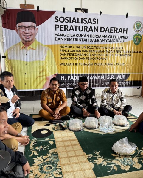 Fadly Imawan Ajak Warga Long Kali Pahami Perda Lewat Sosper