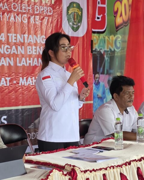 Yonavia Bahas Pencegahan Karhutla Bersama Warga Kelumpang