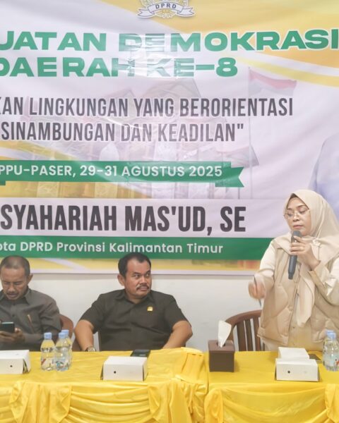 Syahariah Mas’ud Dorong Kebijakan Lingkungan Berkeadilan Lewat PDD ke-8 di Paser