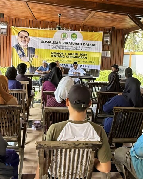 Apansyah Dorong Peran Pemuda Lewat Sosialisasi Perda Kepemudaan di Kaliorang