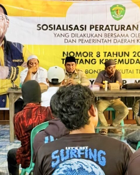 Apansyah Dorong Pemuda Kaliorang Lebih Aktif Lewat Pemahaman Perda Kepemudaan