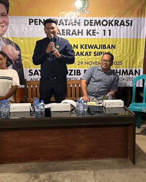 Sayid Muziburrachman Bahas Hak dan Kewajiban Masyarakat Sipil di Balikpapan Timur