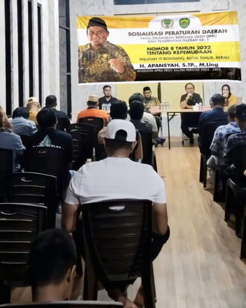 Lewat Perda Kepemudaan, Apansyah Perkuat Posisi Pemuda di Daerah