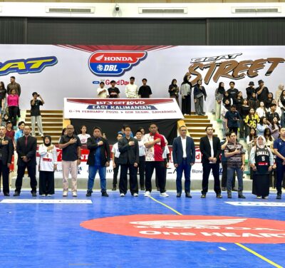 Sinergitas Astra Motor Kalimantan Timur 2 Dukung Olahraga Basket Pelajar Lewat Opening Party Honda DBL